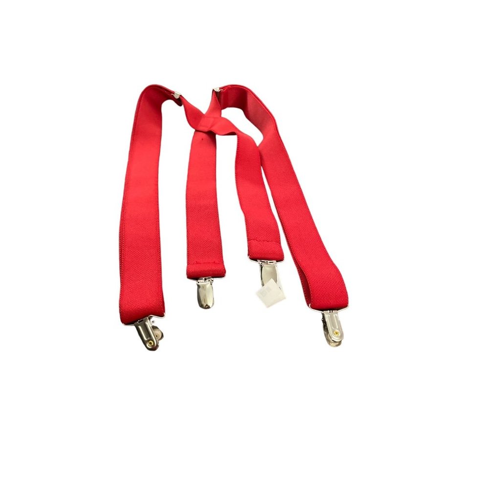Red men suspender